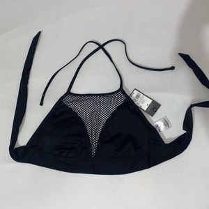 Brand new black bikini top